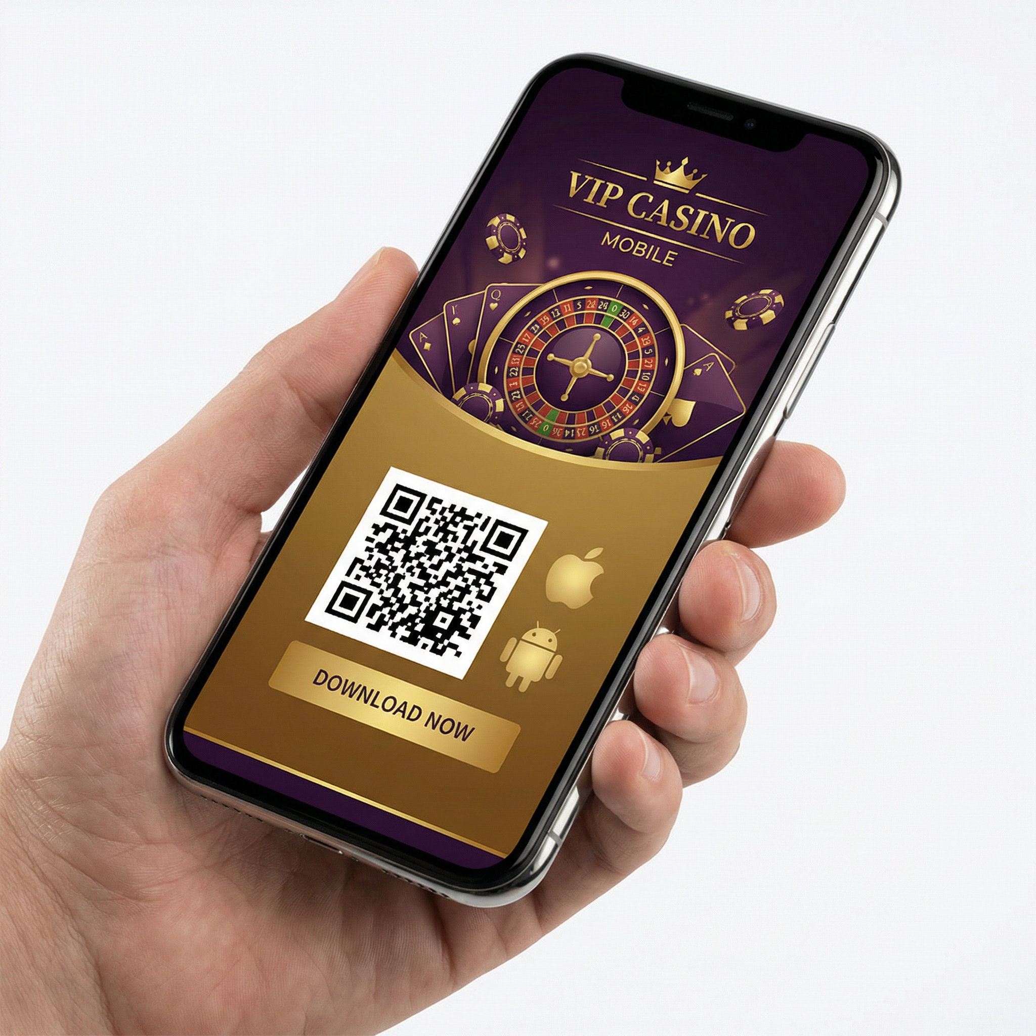 水果老虎机手机APP下载二维码